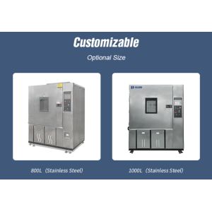 Customized 225L Temperature Humidity Chambers,Stainless Steel Plate Testing