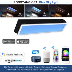 5000LM Dimmable Led Panel Light With Sunlight Like Illumination