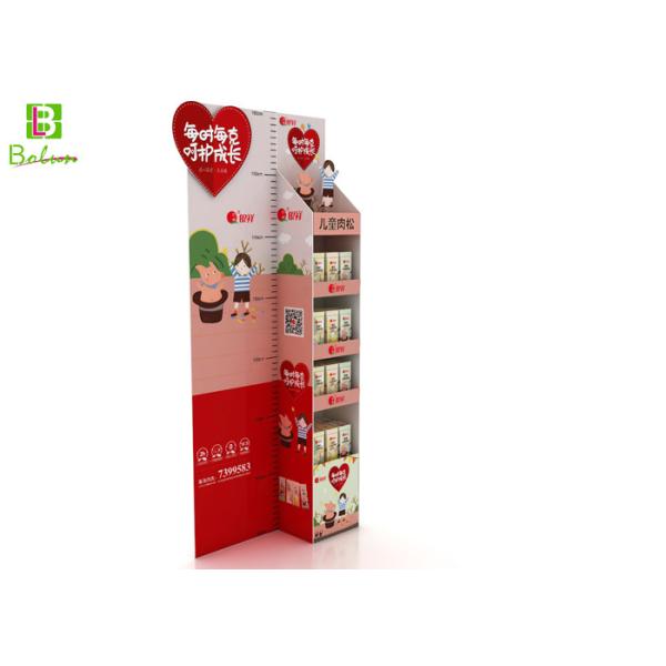 Countertop Point Of Sale Display Four Tiers , Custom Retail Display Racks Kid's