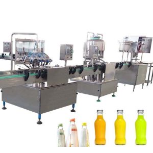 Easy Operate Carbonated Beverage Filling Machine / Soda Water Filling Machine
