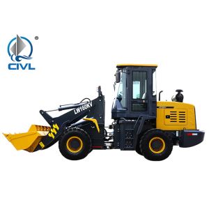 Heavy Duty Big Wheel Loaders Single Joystick Control Bucket Wheel Loader LW160KV