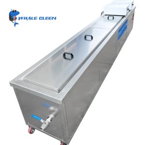 300W 168L Industrial Ultrasonic Cleaner For Spinneret Plate Drop Wires Heddle