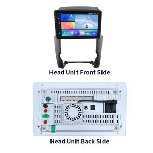 10" Matten Black QLED Car DVD Player GPS Navigation System for KIA SORENTO 2009