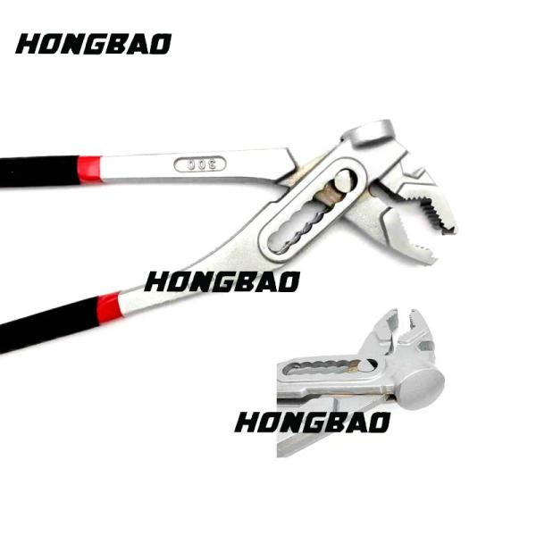 6 Inch 7" 8 Inch 12 Water Pump Pliers With Hammer 2 In 1 Plumper Tools CRV 12