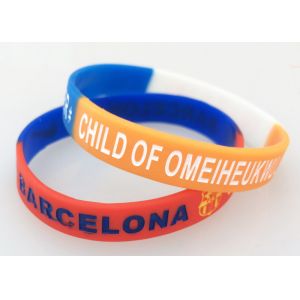 Hand Strap Luminous Silicone bracelet Laser Engr wrist Rubber Monochrome