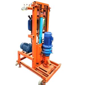 China 0-100M Small Electro-hydraulic Lifting Water Well Drilling Rig Suitable for Household Small Projects on sale