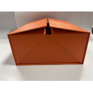 Cheap Sturdy Collapsible Paper Box With Magnetic Closure Rectangular Cardboard for sale