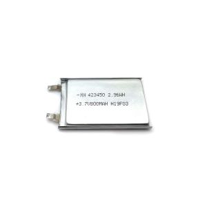2.96Wh 800mAh 3.7V Li Ion Polymer Rechargeable Battery