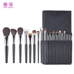 292A23525 Customized Logo 25pcs Make Up Brush Set Luxury With Packaging Factory