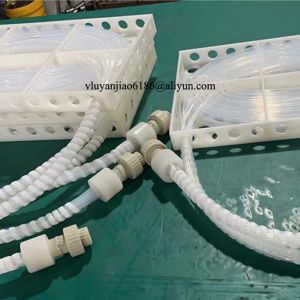 PFA Tubing Immersion PTFE Heat Exchanger With High Purity Heating and Cooling