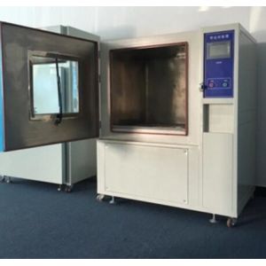 Moveable Dust Test Chamber / Dust Testing Equipment 800L Reasonable Structure