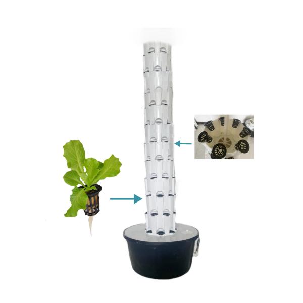 Aeroponic Towers Vertical Hydroponic System Balcony Vegetable Soilless
