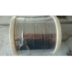 Industrial FeCrAl Alloy Aluchrom O Flat Wire 0.3mm * 2mm Good Corrosion Resistance