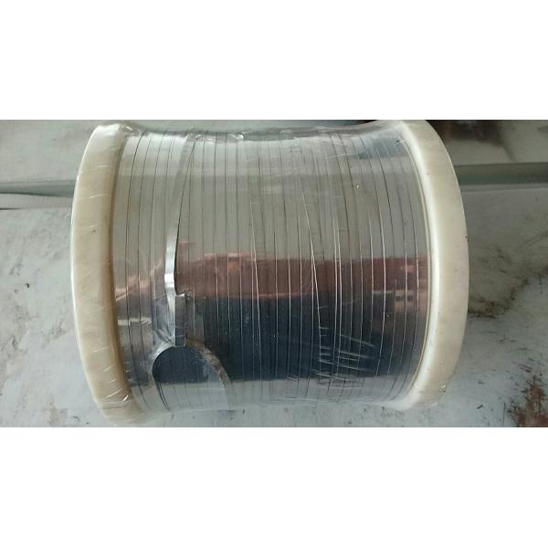 Quality Industrial FeCrAl Alloy Aluchrom O Flat Wire 0.3mm * 2mm Good Corrosion Resistance wholesale