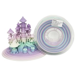 PINRUI 3D Printer Filament Matte Rainbow Dreamy Color 1.75mm 1kg Multiple Colors