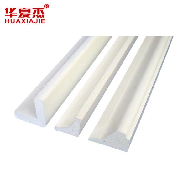 Quality Decorative PVC Trim Moulding , Durable Profiles For Plaster Boards wholesale