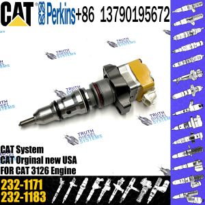 China Common Rail Diesel Fuel Injector 232-1171 153-5938 198-6605 218-4109 222-5965 For Caterpillar 3126B Diesel Engine on sale