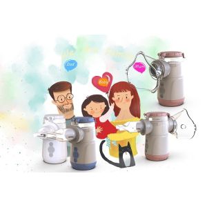 Doublel Chamber Anti Broken Nebulizer Machine Safety Dense Fog