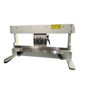 L460mm 3.5mm Thick V Cut Pcb Depaneling Machine With Round Knife