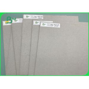 Recycled pulp Double Sides Grey Color 750gsm 1.2mm Thick Straw Board Sheets
