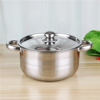Hot sale stainless steel cookware stainless steel stock pots cooking ware set cooking pot set