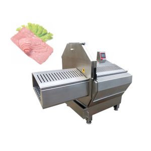 Full Automatic Pork Beef Chicken Meat Slicer 1mm Adjustable