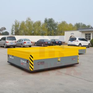 China 5 Ton Section Steel Structure Transfer Trolley Section Steel Trolley on sale