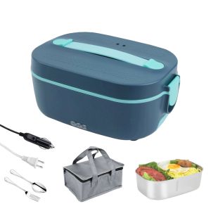China 80W Rapid Food Heater for Adults 1.5L Portable Lunch Box for Hot Meals at Office, Road Trips & Work on sale