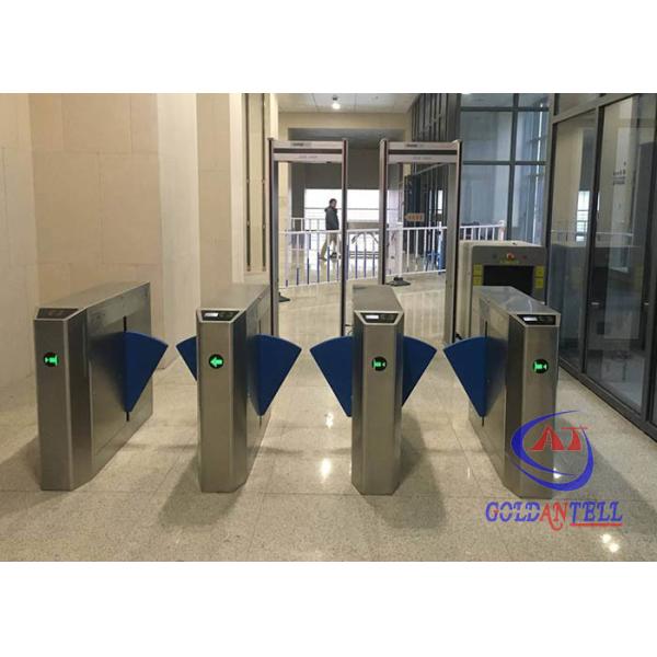 IP54 Waterproof Pedestrian Security Entrance Barrier Gate With Automatic RFID