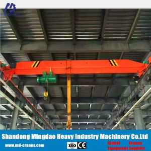 1-10 Ton Single Girder Electric Overhead Bridge Crane Span 5m-15m