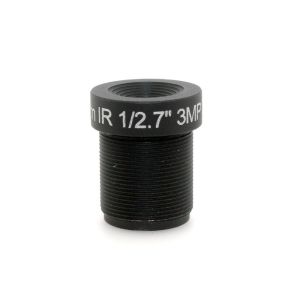 Cheap IR F2.4 1/2.7&quot; M12 Fixed Focus M12 CCTV Lens Board Mount 3MP 8mm Focal Length for sale