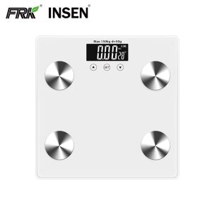 Cheap 3A / Rechargeable Battery Powered 150KG 0.05KG Electronic Body Fat Analyser Scale for sale