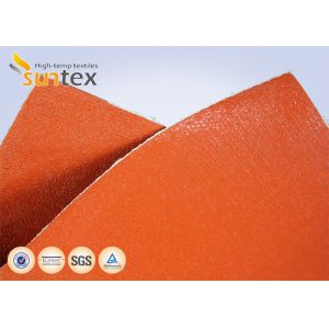 Anti-corrosive Fabric Silicone Coated Fiberglass Fabric For Fire Curtains