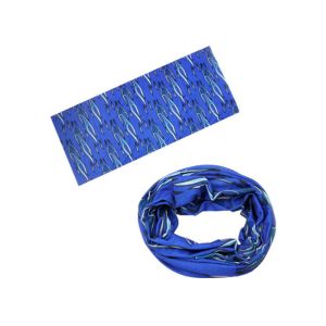 Retro Design 100% Microfiber Polyester Seamless Headscarf Bicycle Headwear