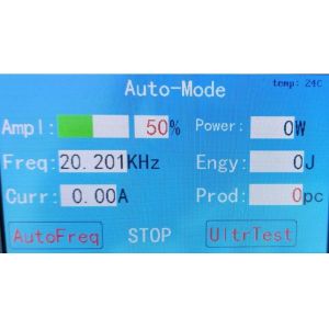 Nonwoven Touch Screen 20khz Ultrasonic Weld Generator 2000 Watt