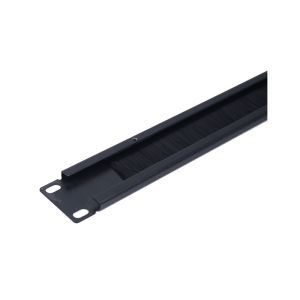 RoHS Certified 24 Port RJ45 Patch Panel with 1U Height and 19-inch Rack Mounting