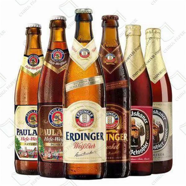 Quality Red Wine Label Sticker Metallized Label Self-adhesive Sticker Paper wholesale