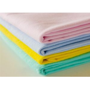 China 150GS Bleach Print Baby Double Sided Brushed Flannel For Bedding on sale