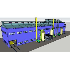 Turnkey Project Wastewater Treatment System For Rinsing Process Easy Maintenance