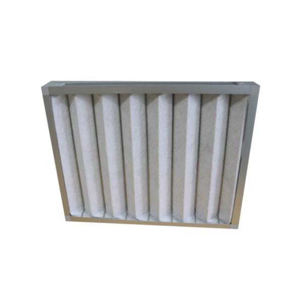 Quality Aluminum Frame G4 Pleated Panel Air Filter Lower Resistance wholesale