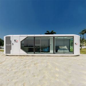 Simple Capsule Room Movable Space Capsule Homestay Container Shop Apple Cabin