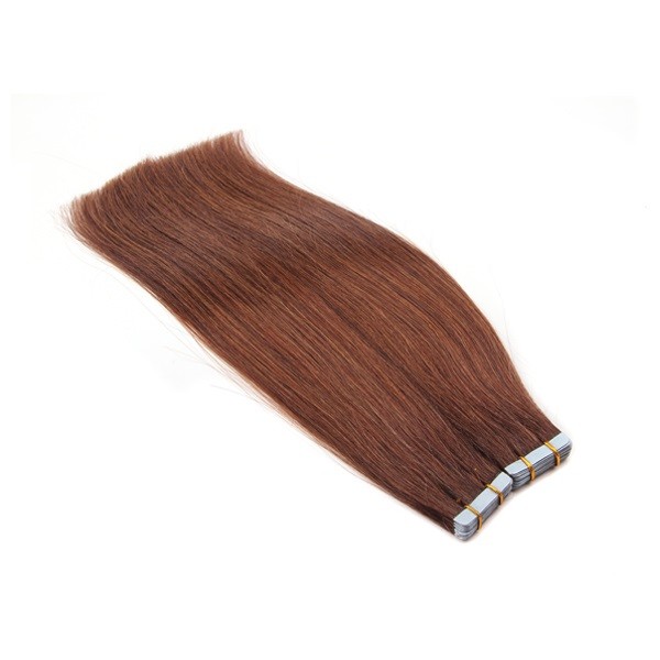 Quality Colored PU Tape Hair Extensions Double Drawn Weft Real Hair Tape In Extensions wholesale