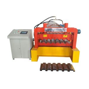 Power 15 Kw Metal Deck Roll Forming Machine Dimension 15000*1200*1100mm CE