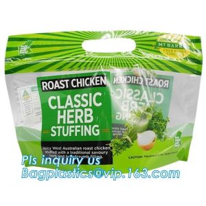 PE slider grape bags with holes for fruit, press zipper handle on top cherry