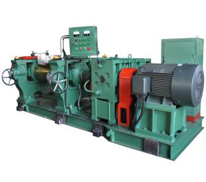 China CE Certified SFC XK-450 Two-Roll Open Mixing Mill | 450mm Rollers, PLC Control for Precision Rubber Compounding on sale