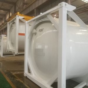 20ft 40ft T75 Liquid Oxygen ISO Container Length 6058mm