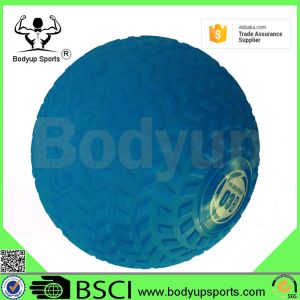 Traction Texture Gym Exercise Ball Stick Logo For Power Training