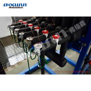Aluminum Evaporator Automatic Ice Machine for High Capacity Air Cooler Block Ice