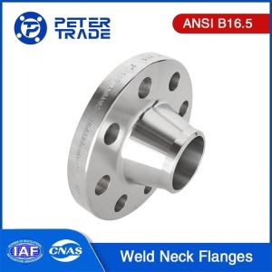ANSI B16.5 Class 150 Carbon Steel Weld Neck Flanges A105 WNRF Raised Face and
