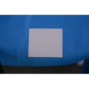 C163 White high gloss Palm print backing sheet